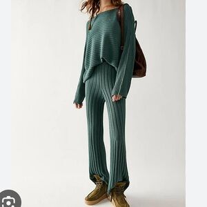 Free people Imogene Knit set